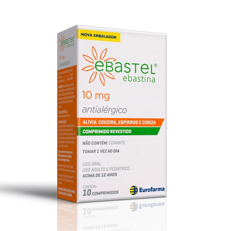 Ebastel 10mg c/10 Comprimidos