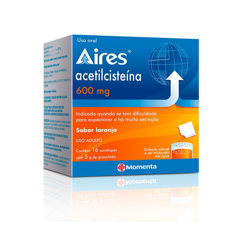 Aires 600mg Granulado c/16 Envelope 5g