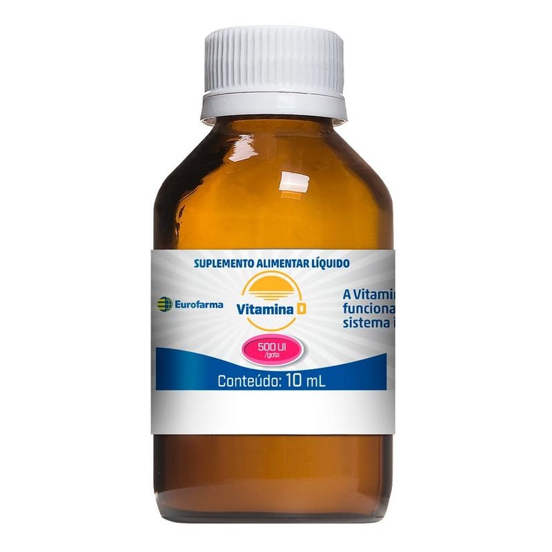 Vitamina D 500UI Solucao 10ml