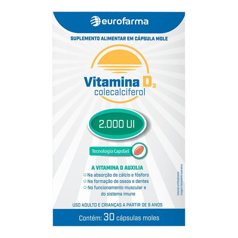 Vitamina D 2.000UI 30cap