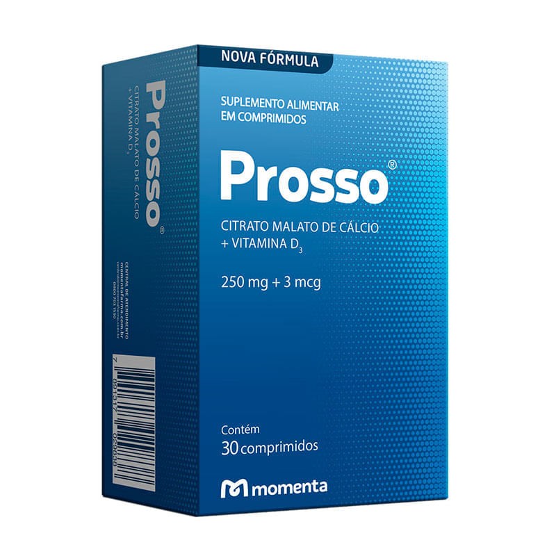 Prosso 250mg+3mcg c/30 Comprimidos
