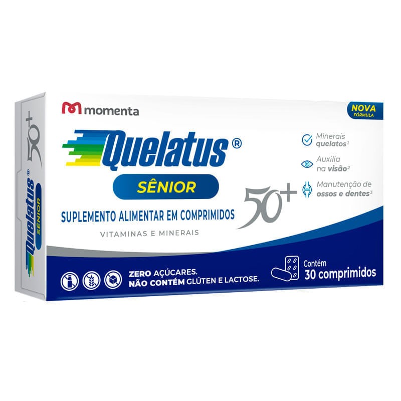 Quelatus Senior c/30 Comprimidos