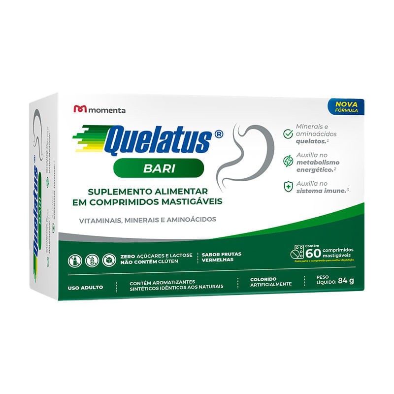 Quelatus Bari c/60 Comprimidos