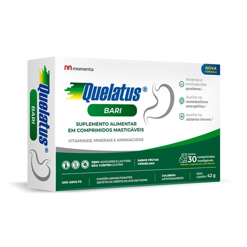 Quelatus Bari c/30 Comprimidos