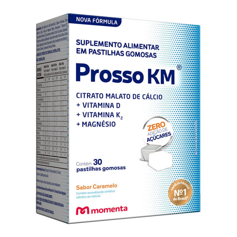 Prosso Km c/30 Tabletes Mastigaveis