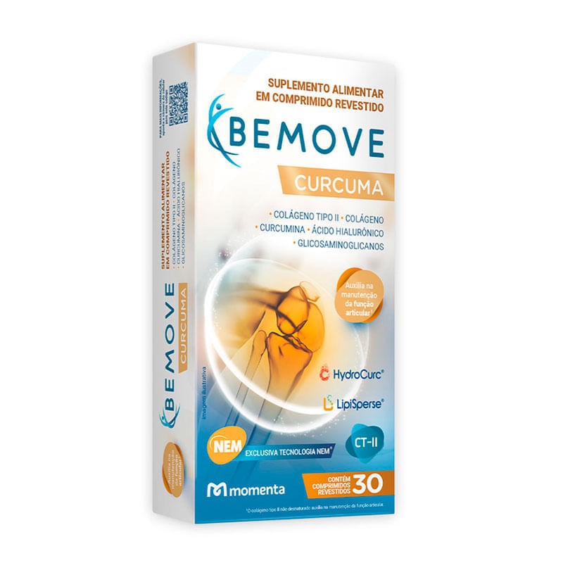 Bemove Curcuma c/30 Comprimidos Revestidos