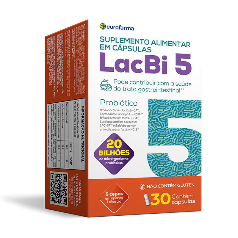 Lacbi 5 c/30 Capsulas