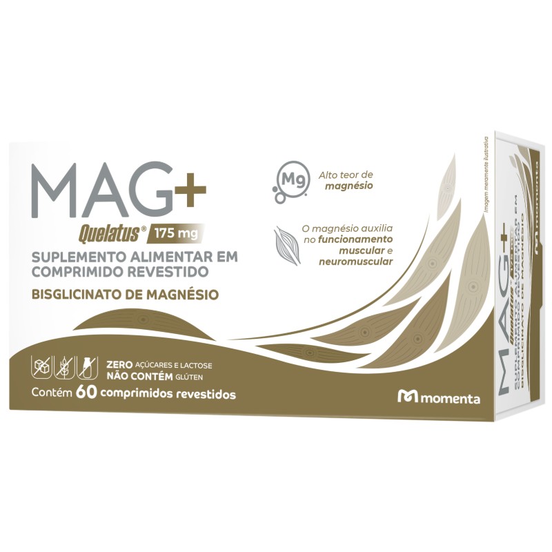 Mag+ Quelatus c/60 Comprimidos Revestidos