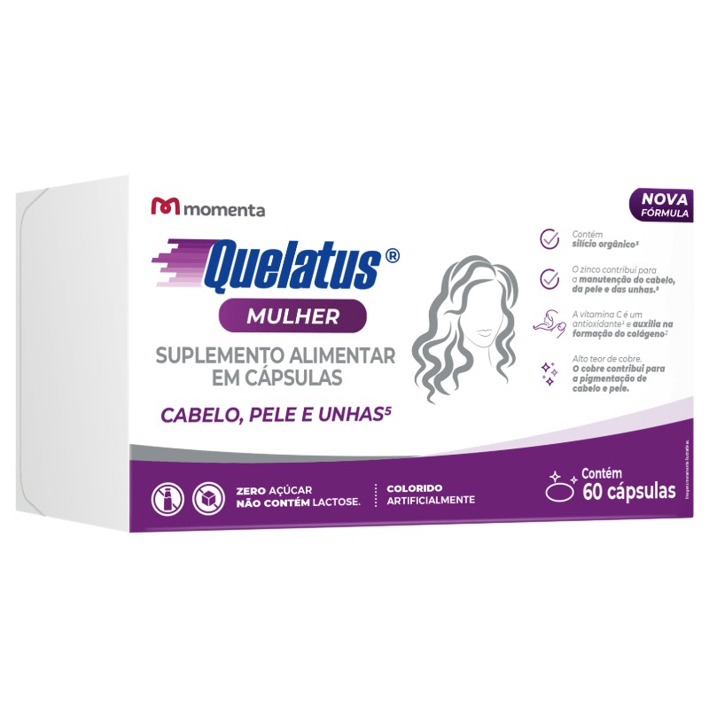 Quelatus Mulher c/60 Capsulas