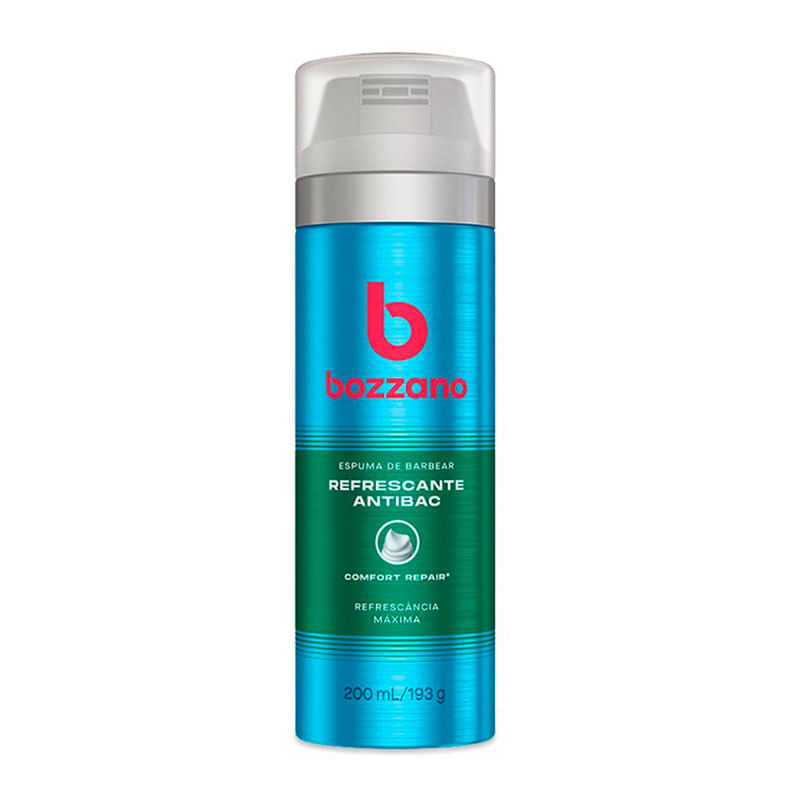 Espuma Barbear Bozzano Refrescancia Maxima 190g