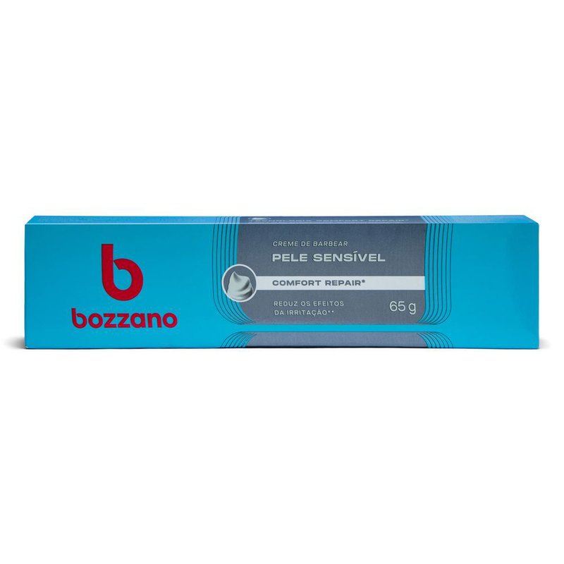 Creme Barbear Bozzano Pele Sensivel 65g