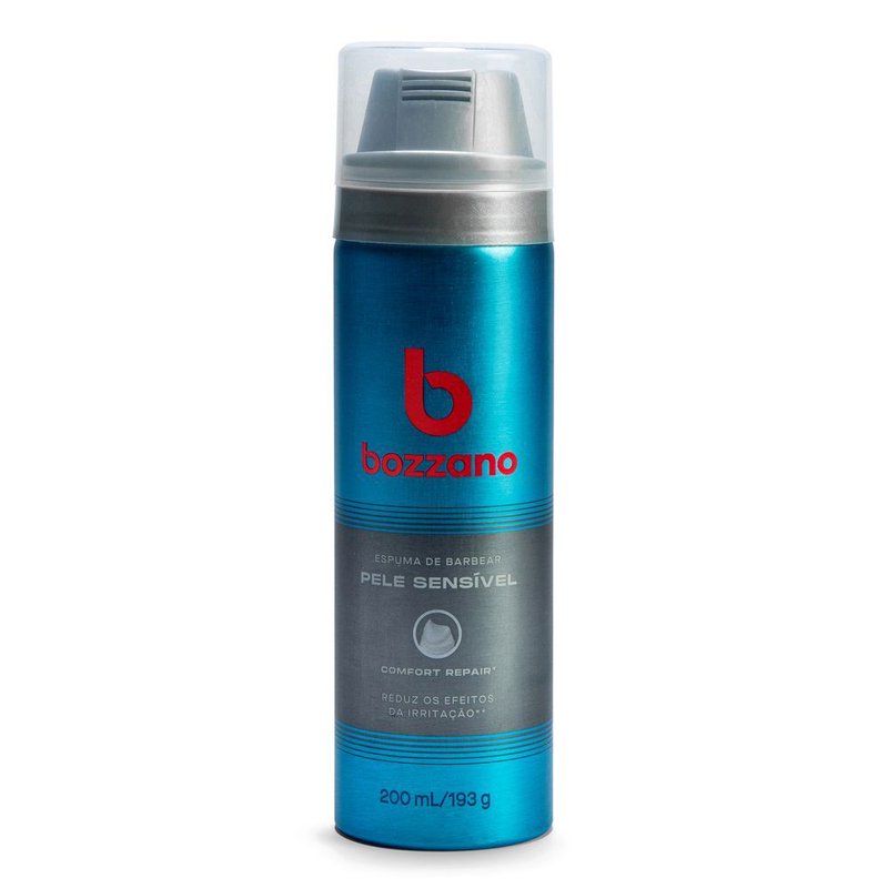 Creme Barbear Bozzano Pele Sensivel 190g