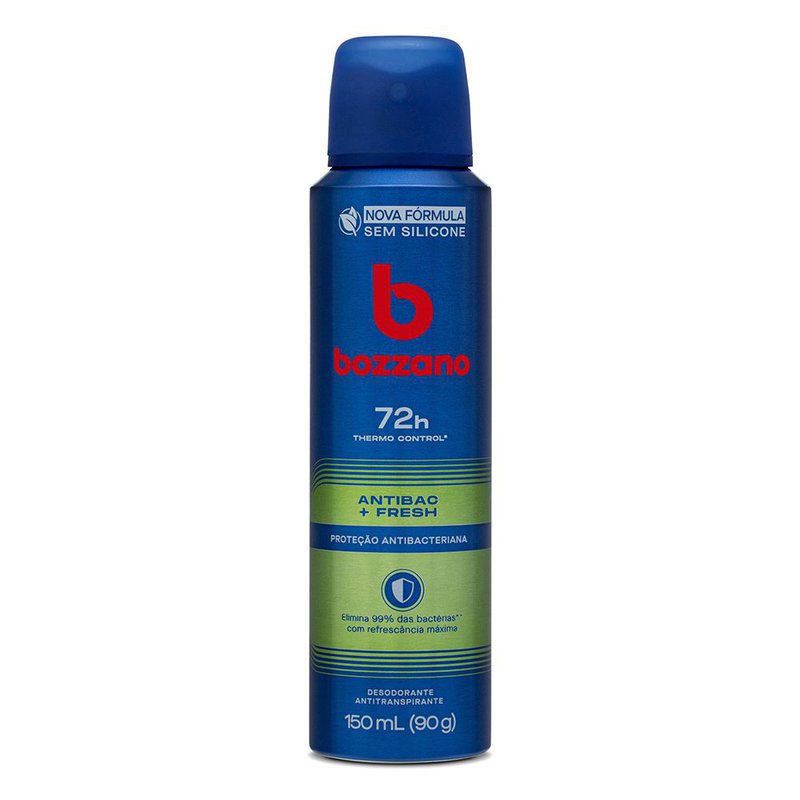 Desodorante Bozzano Aerosol Antitranspirante Fresh 90g