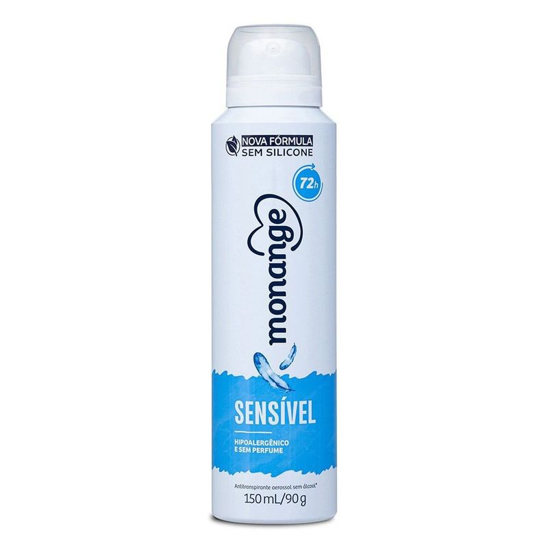 Monange Feminino Aerossol Anti Sensivel 150ml
