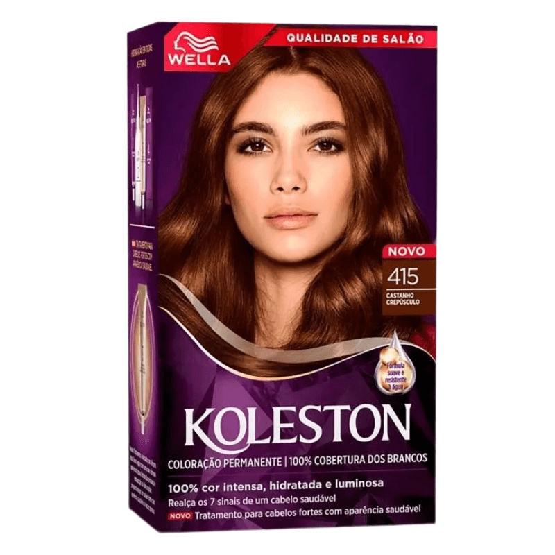 Tinta De Cabelo Wella Koleston 415 Noites Iluminadas Por Ivete Sangalo