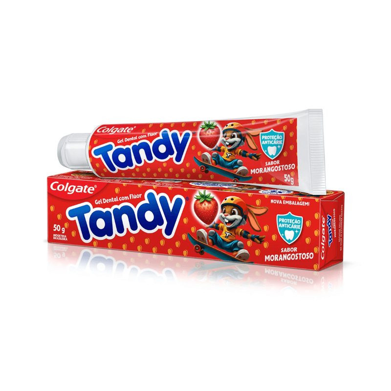 Gel Dental Tandy Morango 50g