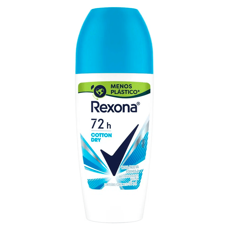 Rexona Roll-on Feminino Cotton Dry 50ml