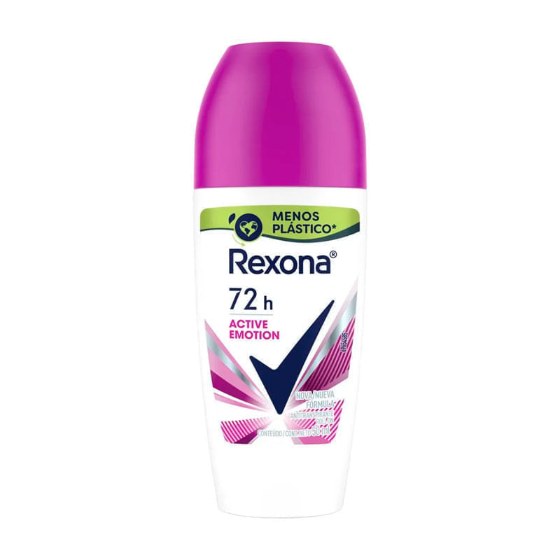 Rexona Roll-on Feminino Active Emot 50ml