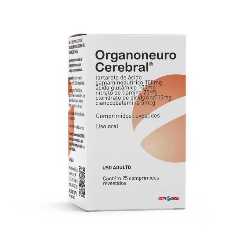 Organoneuro Cerebral c/25 Drageas