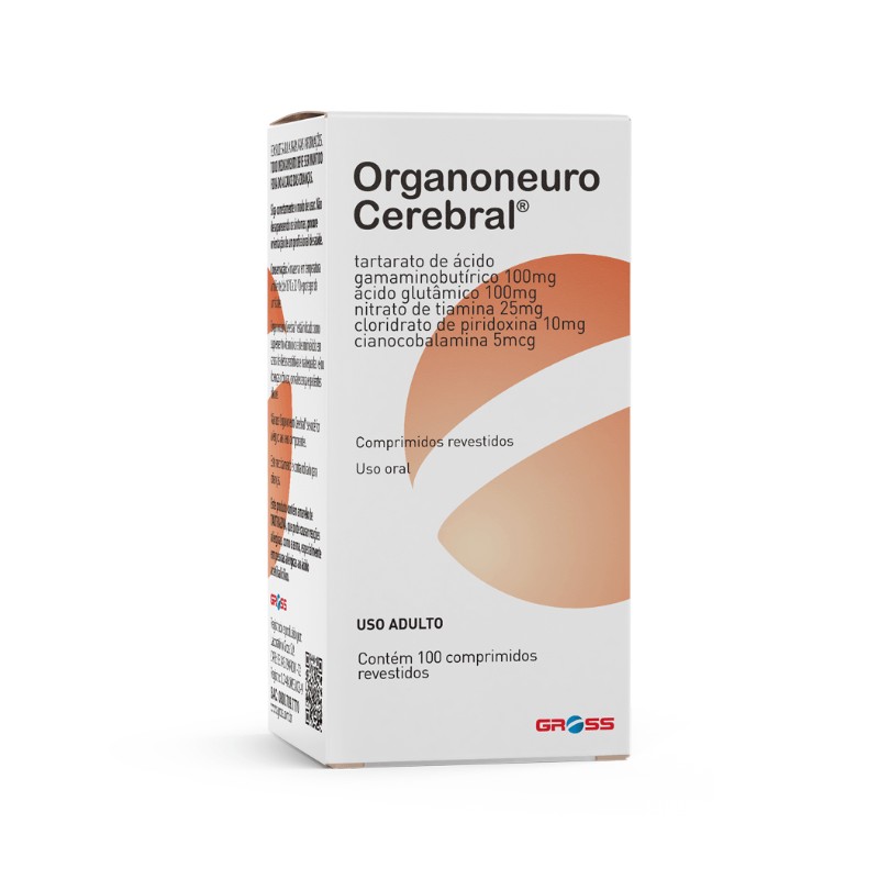 Organoneuro Cerebral c/100 Drageas