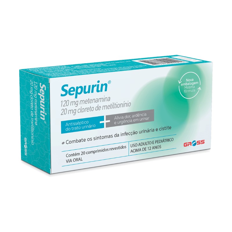 Sepurin 120/20mg c/20 Drageas
