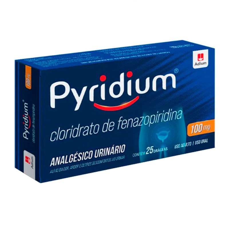 Pyridium 100mg c/25 Drageas