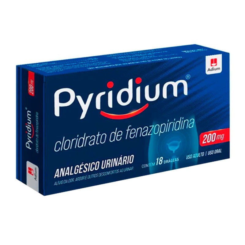 Pyridium 200mg c/18 Drageas