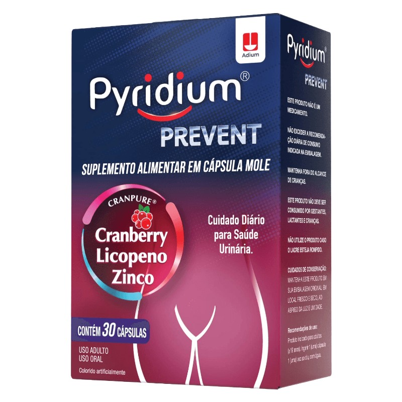 Pyridium Prevent c/30 Capsulas Moles