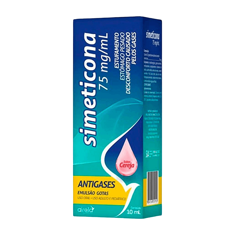 Simeticona 75mg gotas 10ml Airela