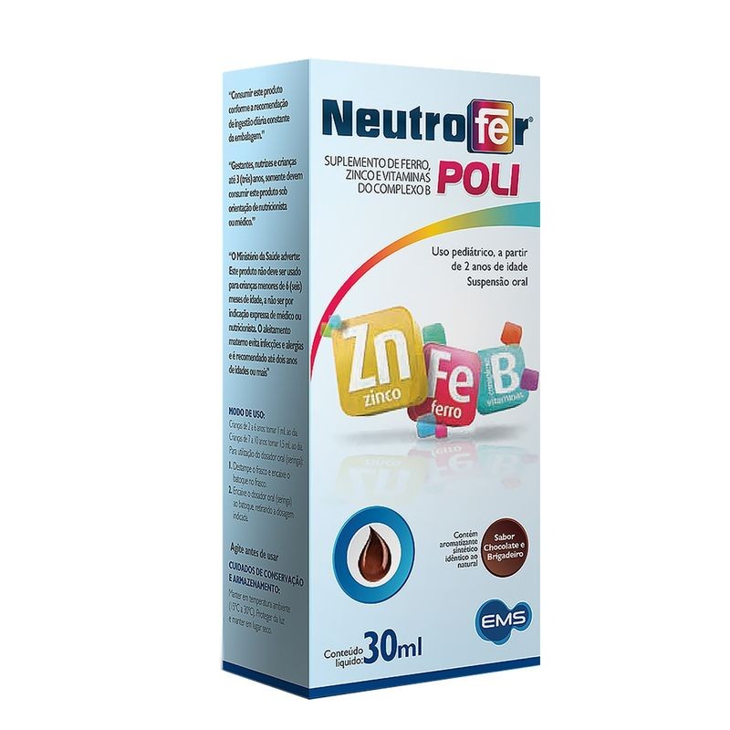 Neutrofer Poli Suspensao Oral 30ml
