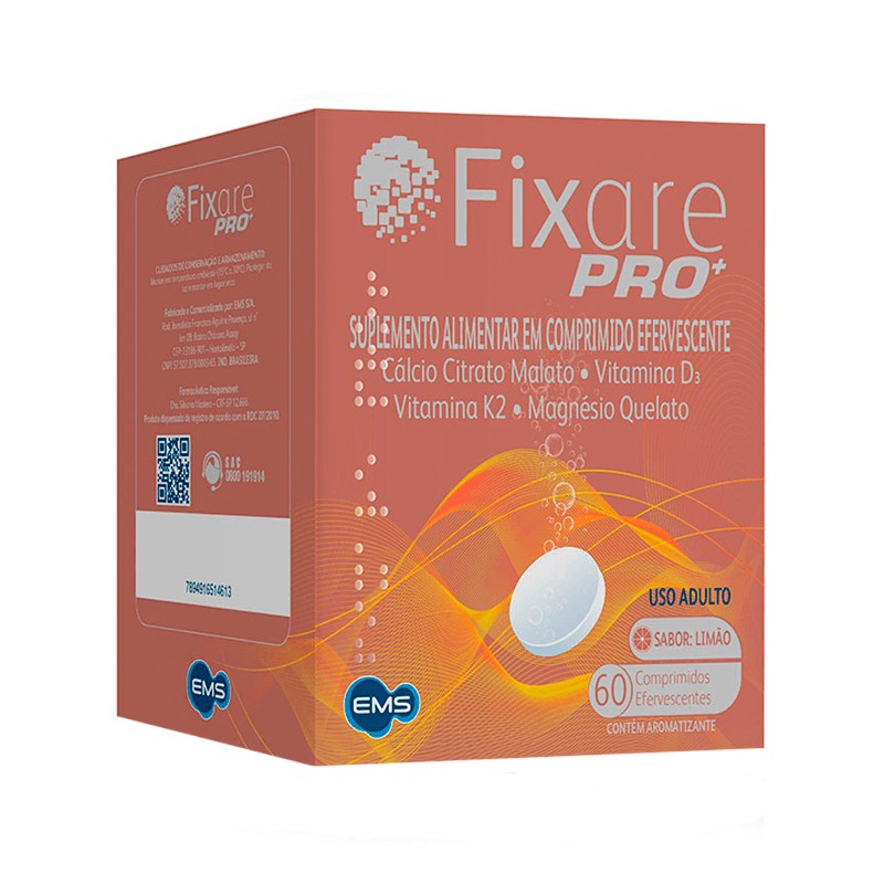 Fixare Pro + Limao c/60 Comprimidos Efervescentes