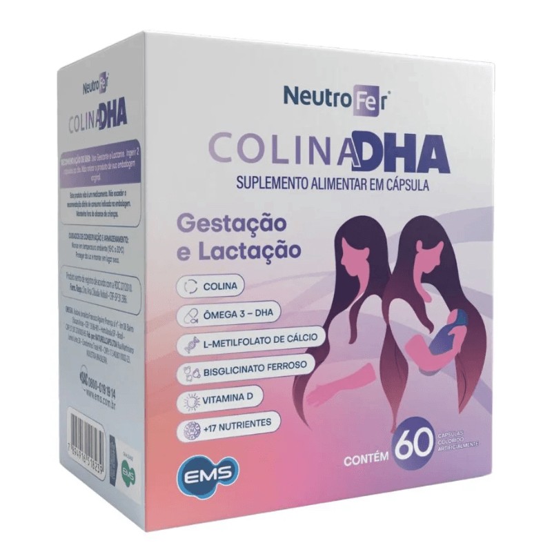 Neutrofer Colina Dha 60 Capsulas