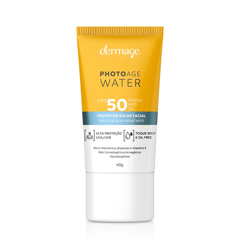 Photoage Water Protetor Solar Fps50 Dermage 40g