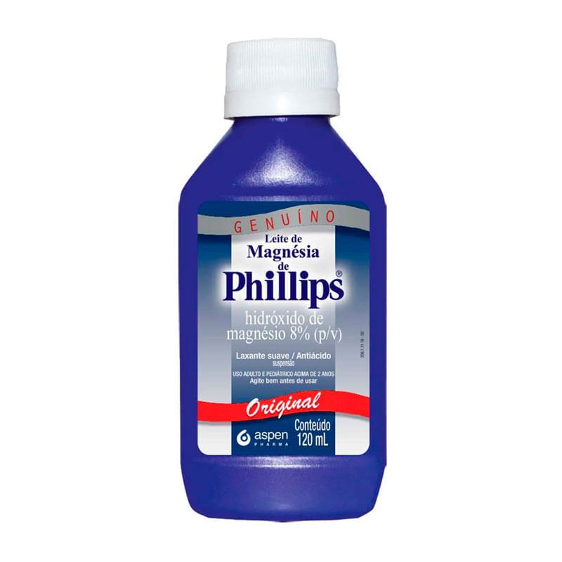 Leite Magnesia Phillips 120ml