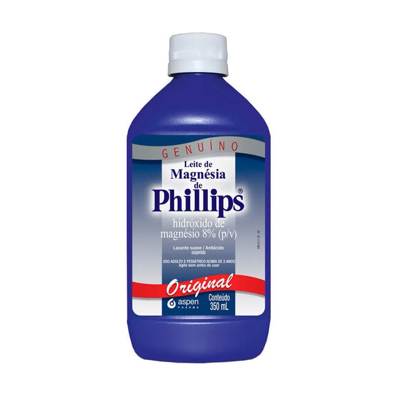 Leite Magnesia Phillips 350ml
