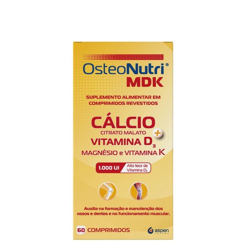 Osteonutri Mdk 1.000UI c/60 Comprimidos