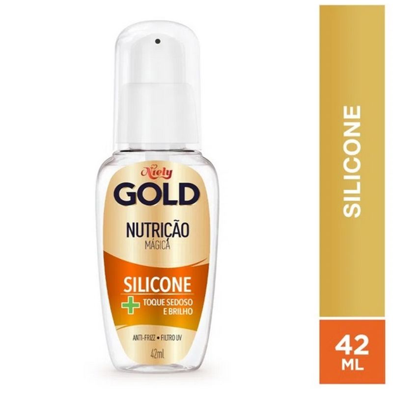 Oleo Spray Niely Gold Silicone Max Reparador Pontas Nutricao Poderosa 42ml