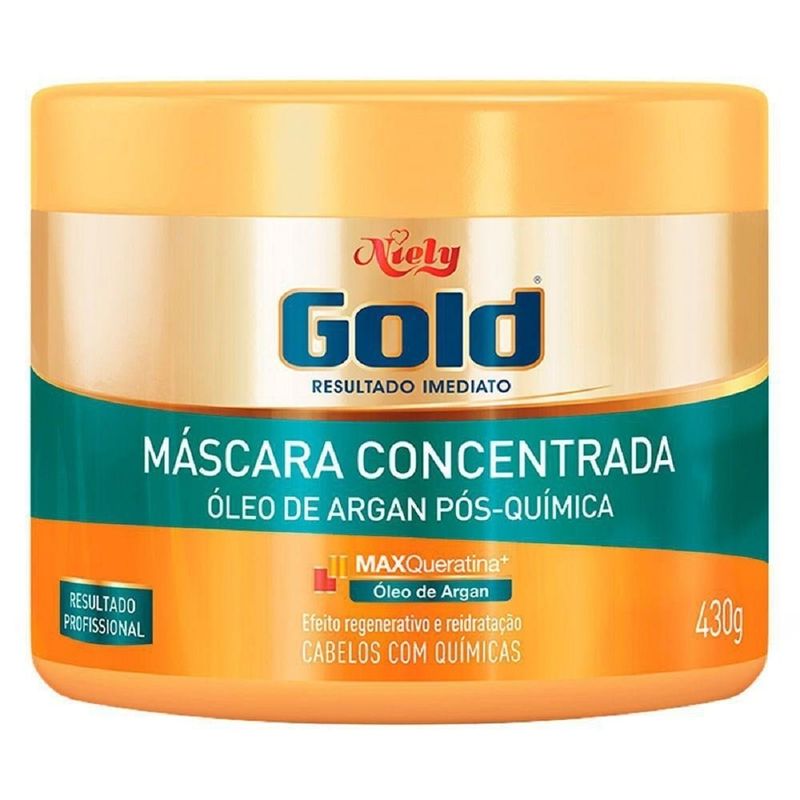 Mascara Niely Gold Concentrada Oleo Arg 430g