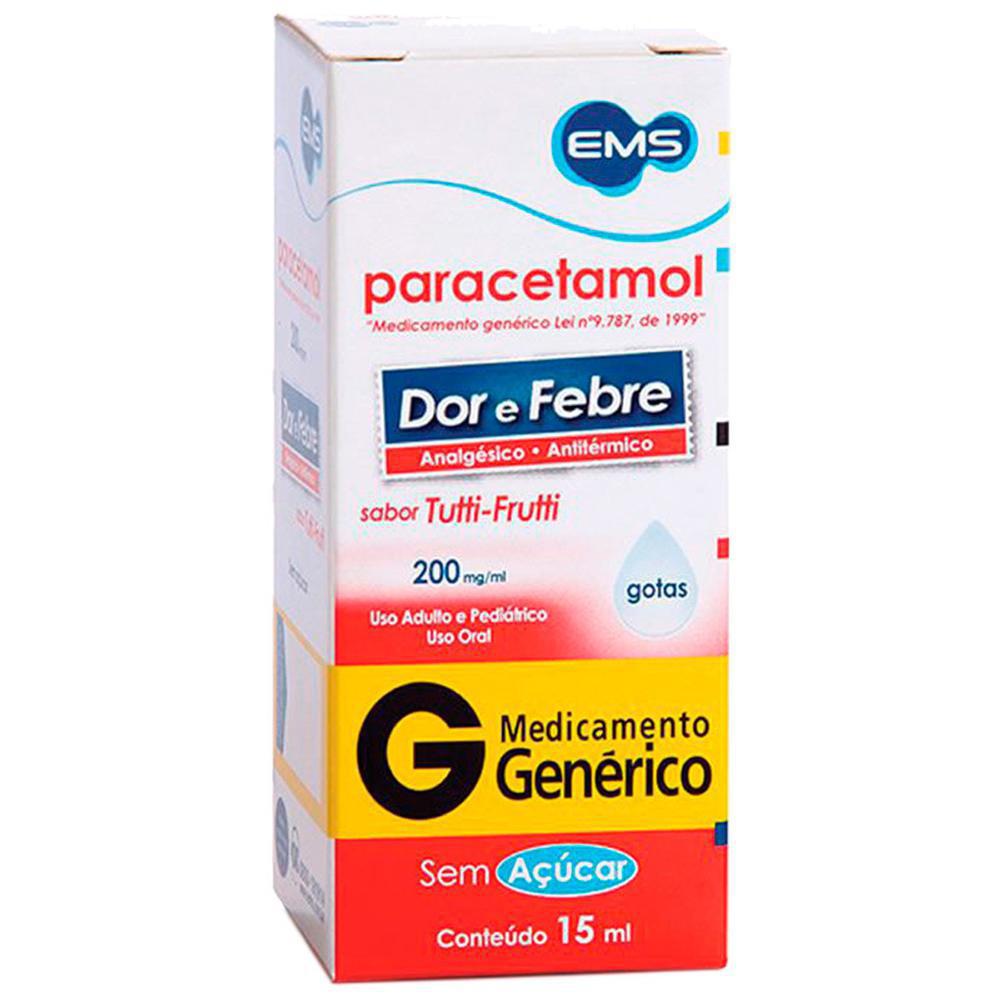 Paracetamol gotas 15ml EMS