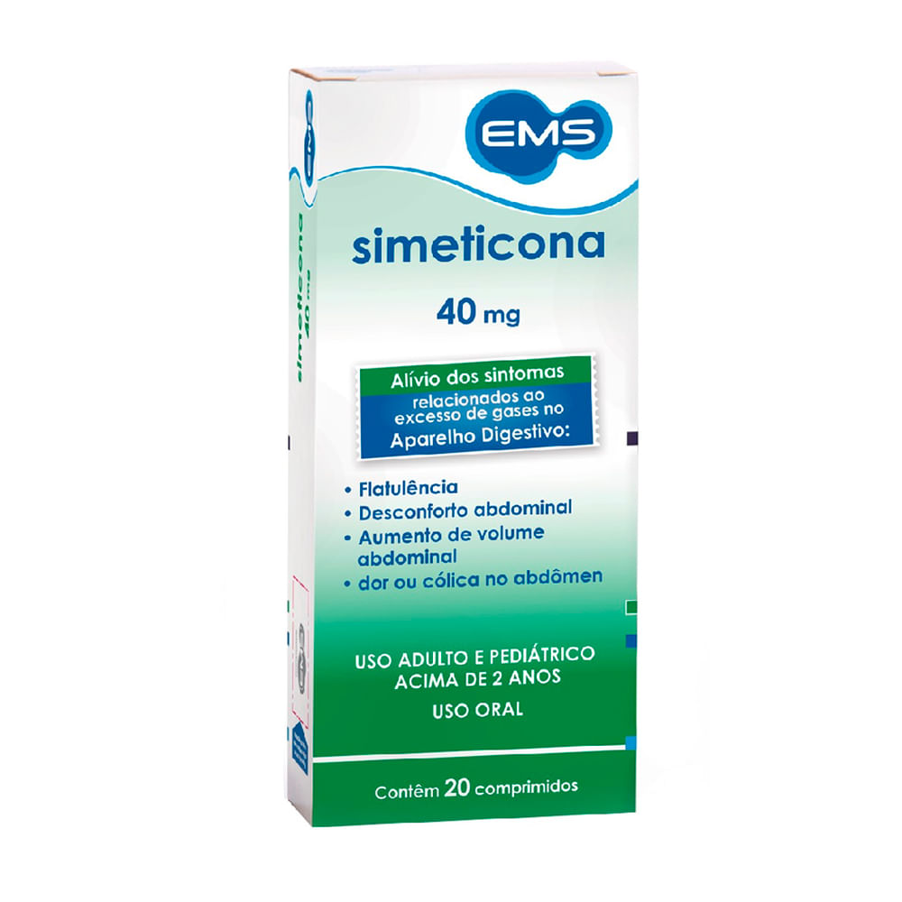 Simeticona 40mg 20 comprimidos EMS