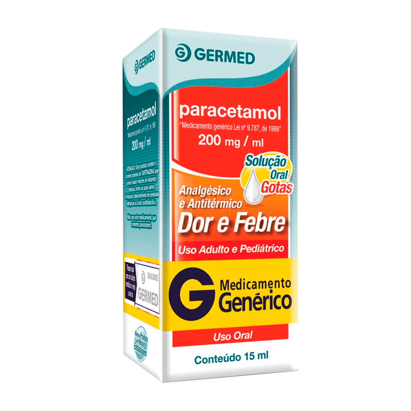 Paracetamol gotas 15ml Germed