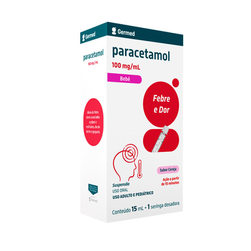 Paracetamol solução 15ml Germed