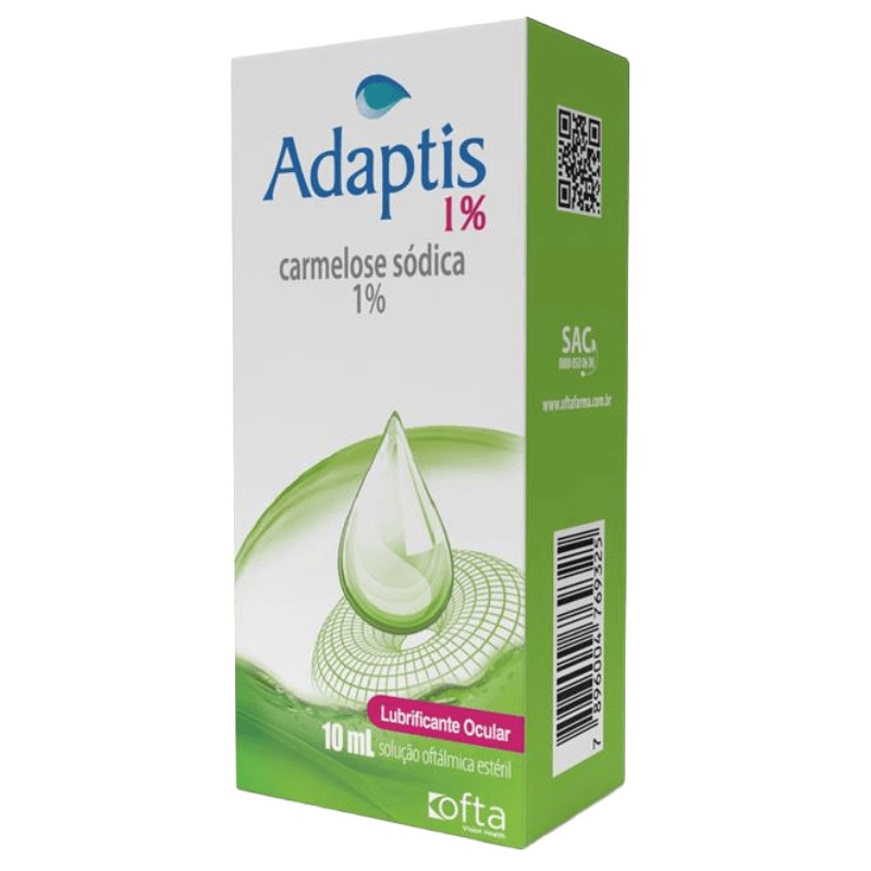 Adaptis 1% Solucao Oftalmica 10ml