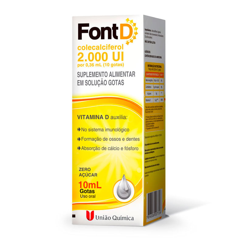 Font D 2000 UI Frasco 10 ml