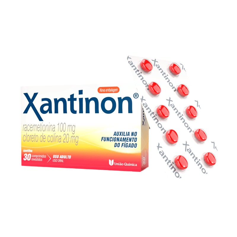 Xantinon 30 Comprimidos