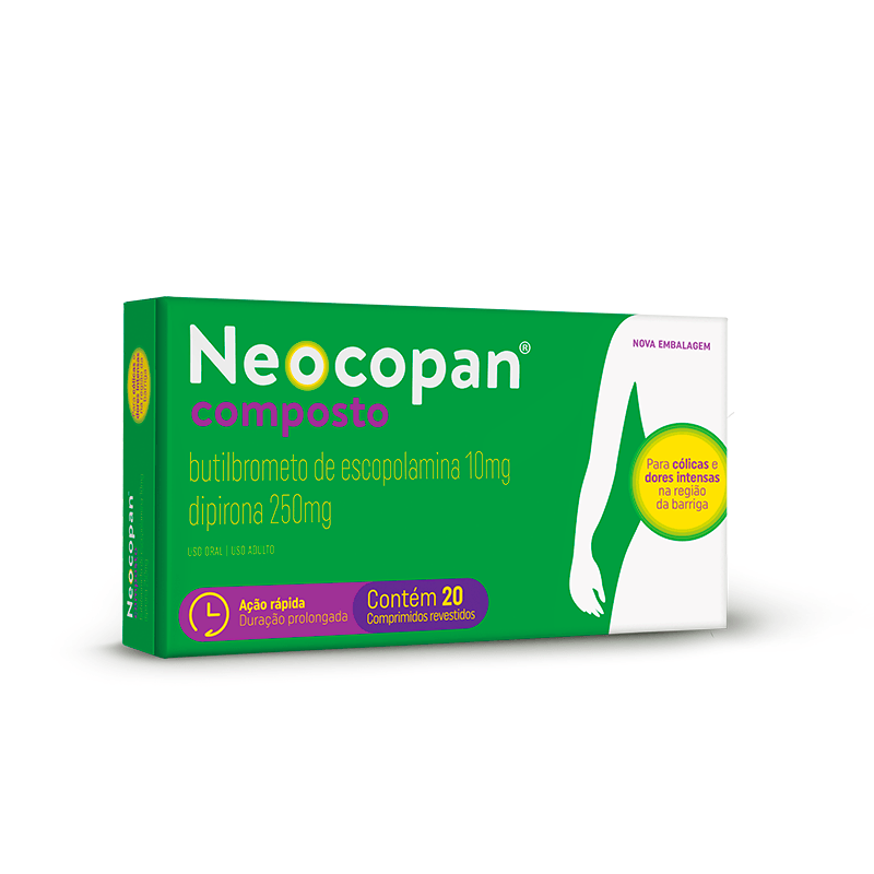 Neocopan Composto 20 Comprimidos