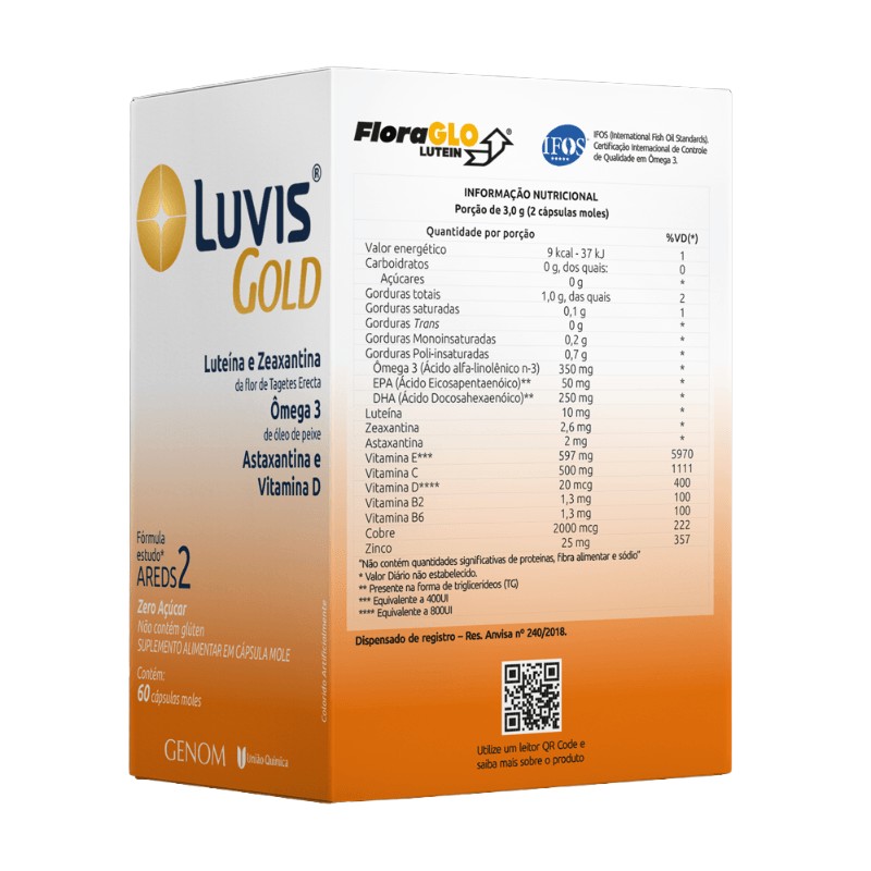 Luvis Gold c/60 Capsulas Moles