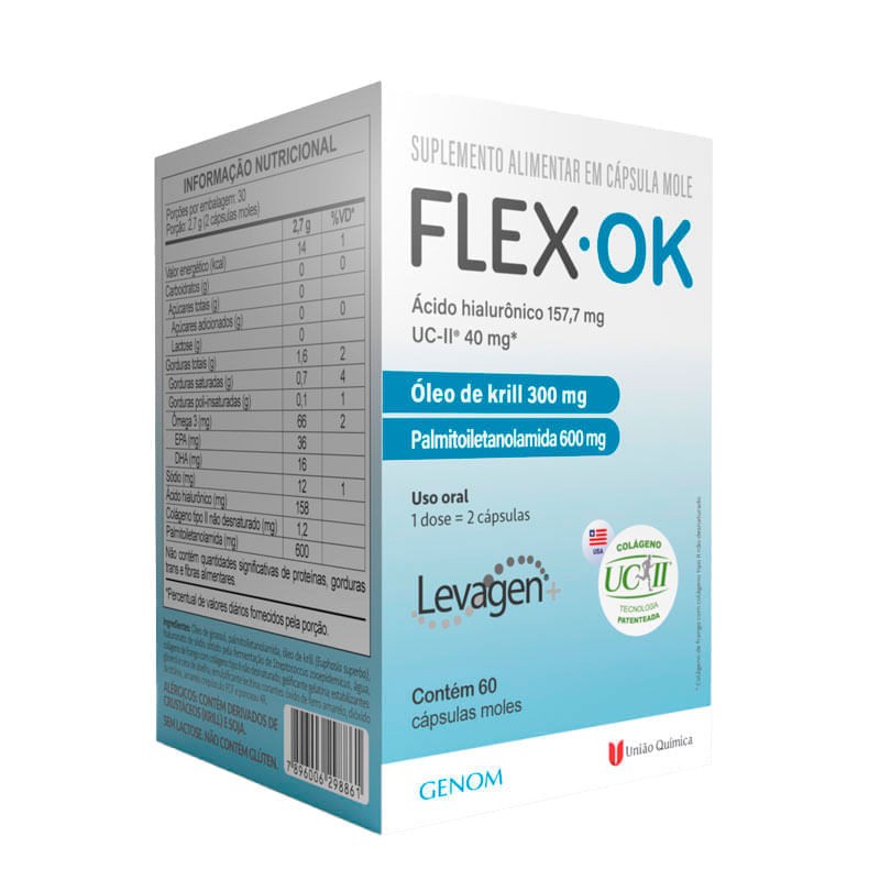 Flex Ok 300mg c/60 Capsulas