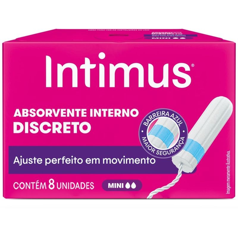 Absorvente Intimus 8 Un* Mini