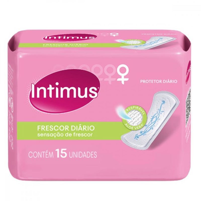 Protetor Diário Intimus Days sem Abas 15 un
